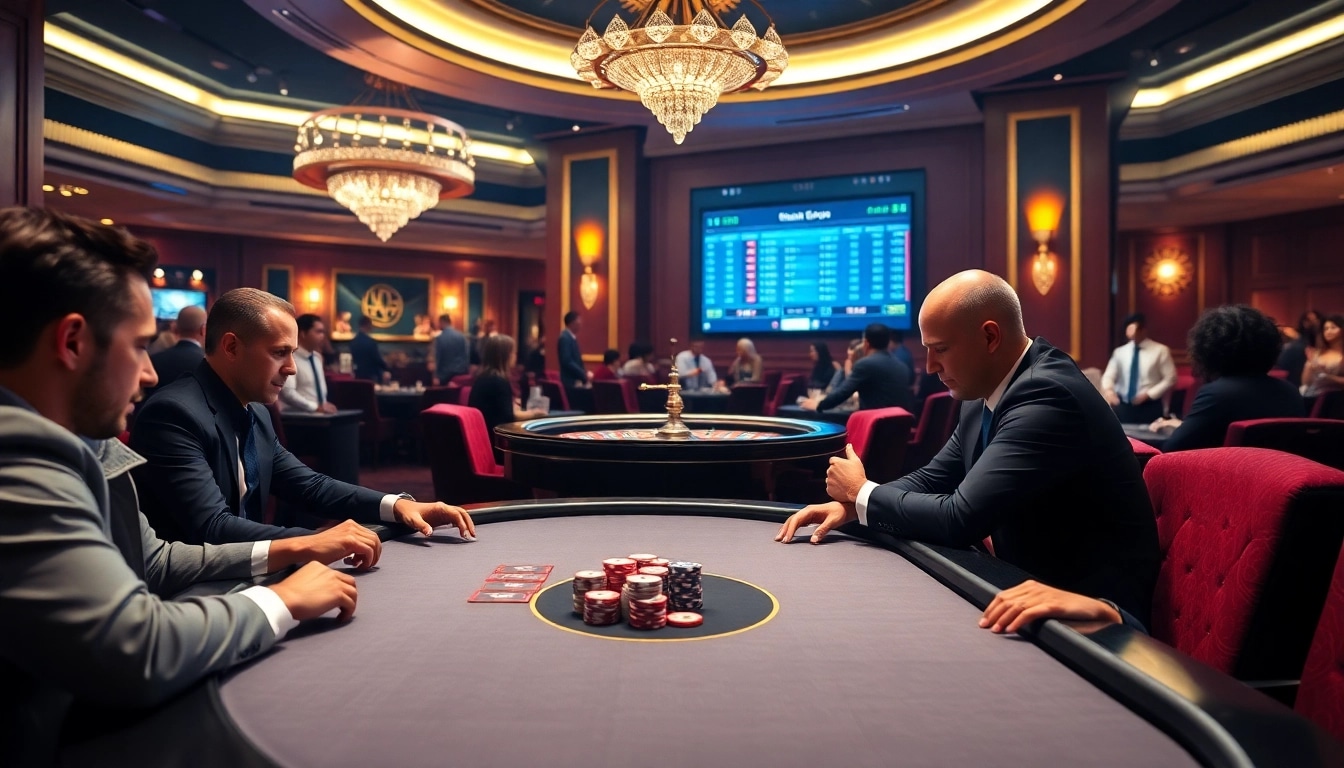 Exciting gameplay at https://urr88.com/ with luxurious casino elements and professional players