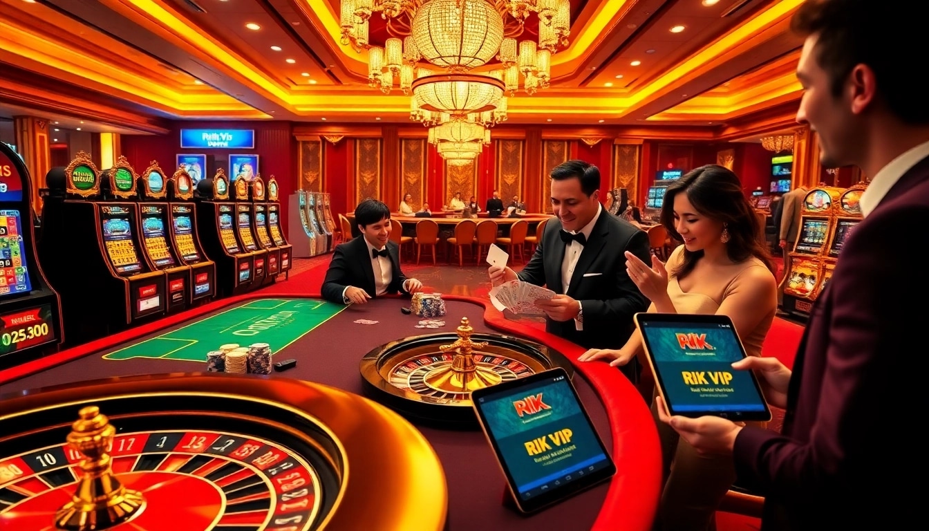 Experience the thrill of rik vip with exciting casino action and vibrant gaming scenes.