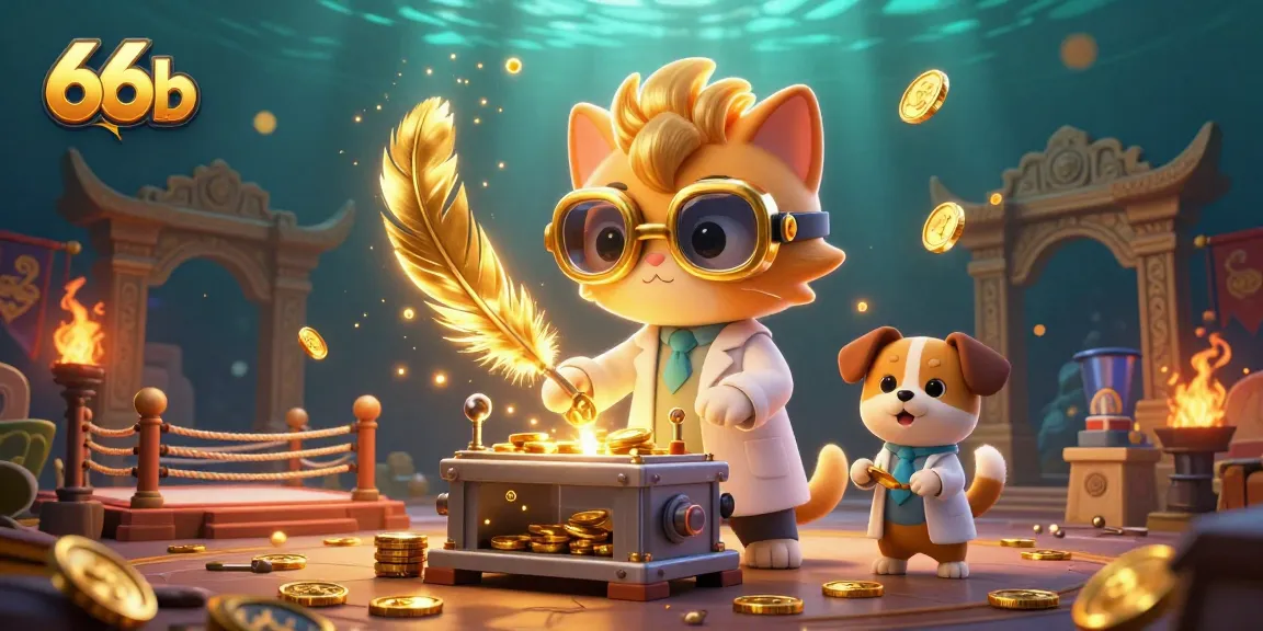 Experience the excitement of 66b casino with gold coins and a fun lab-themed adventure.