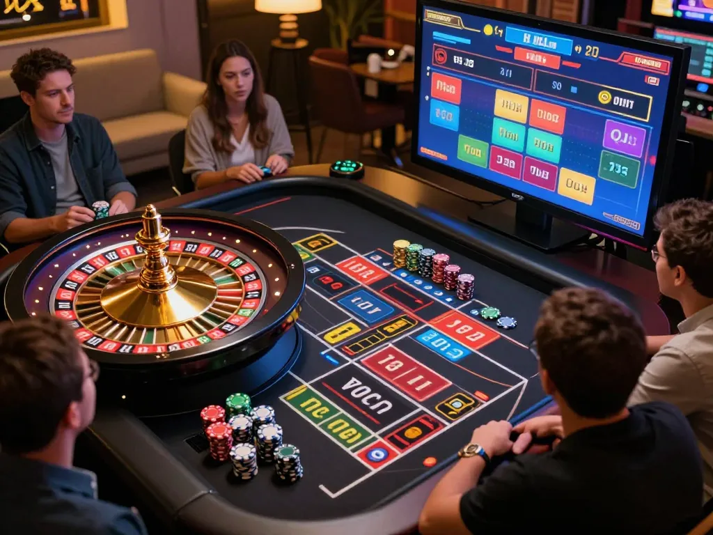 Engage in exciting online gaming with kuwin1's vibrant roulette interface featuring dynamic gameplay.
