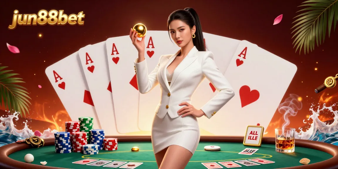 Experience thrilling gameplay at jun88bet with vibrant casino-themed 3D visuals and dynamic elements.