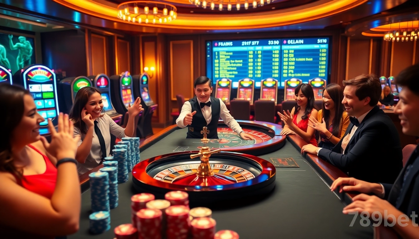Experience the luxury of gambling at 789bet with vibrant tables and exciting gameplay.