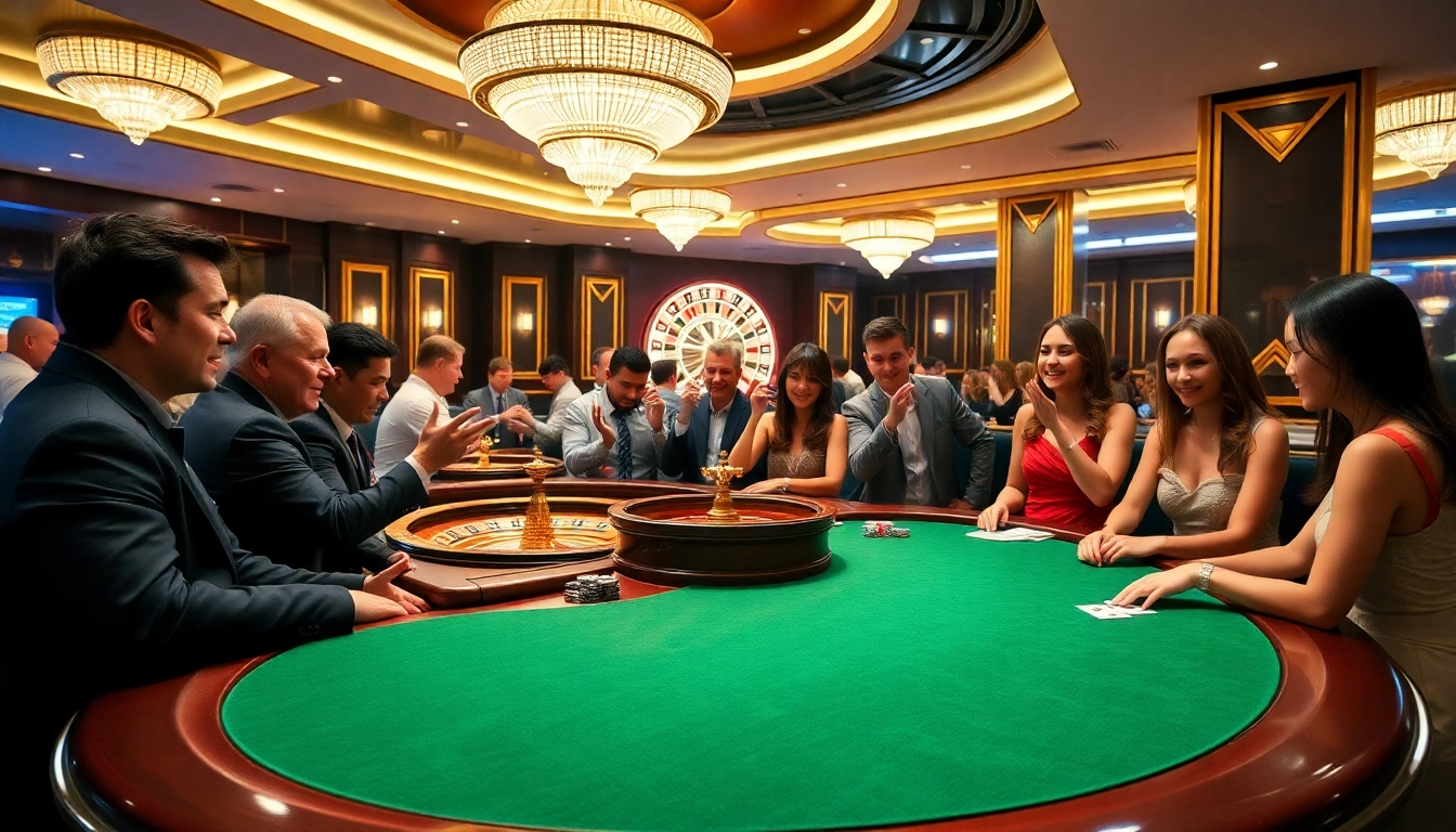 Experience the excitement of live gambling at https://luongsontv5.com/ featuring vibrant casino games and engaged players.