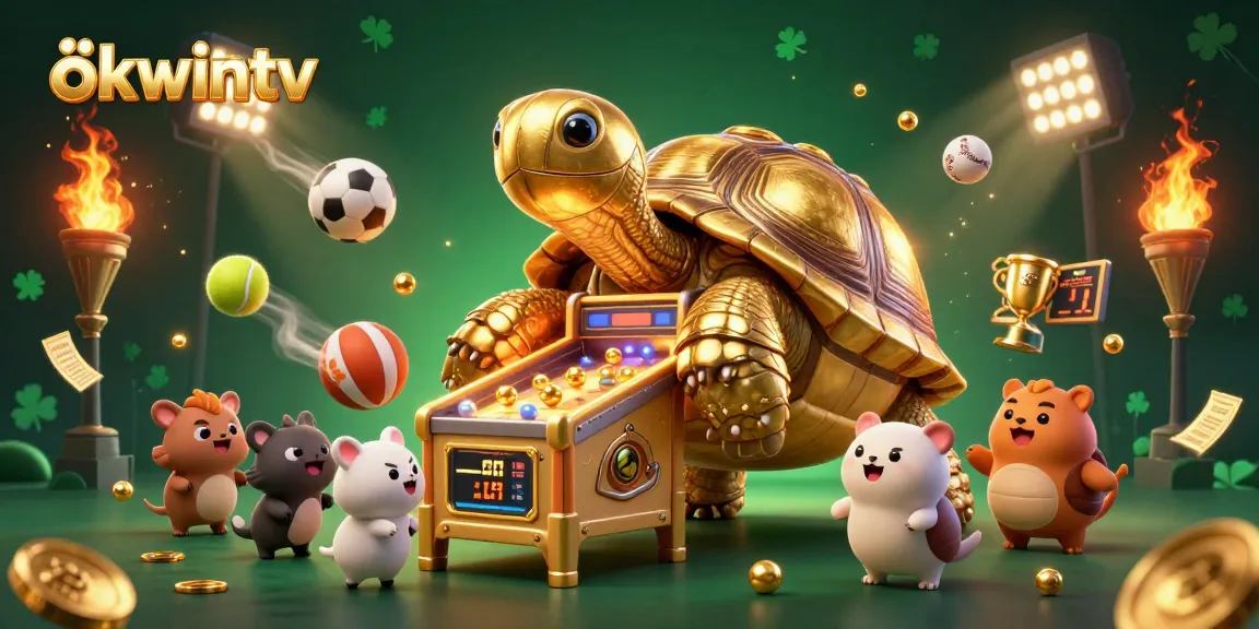 Bet on your favorite games with okwintv's exciting golden tortoise and dynamic sports elements.