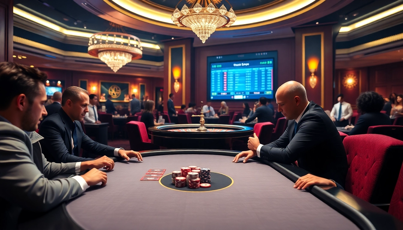 Exciting gameplay at https://urr88.com/ with luxurious casino elements and professional players