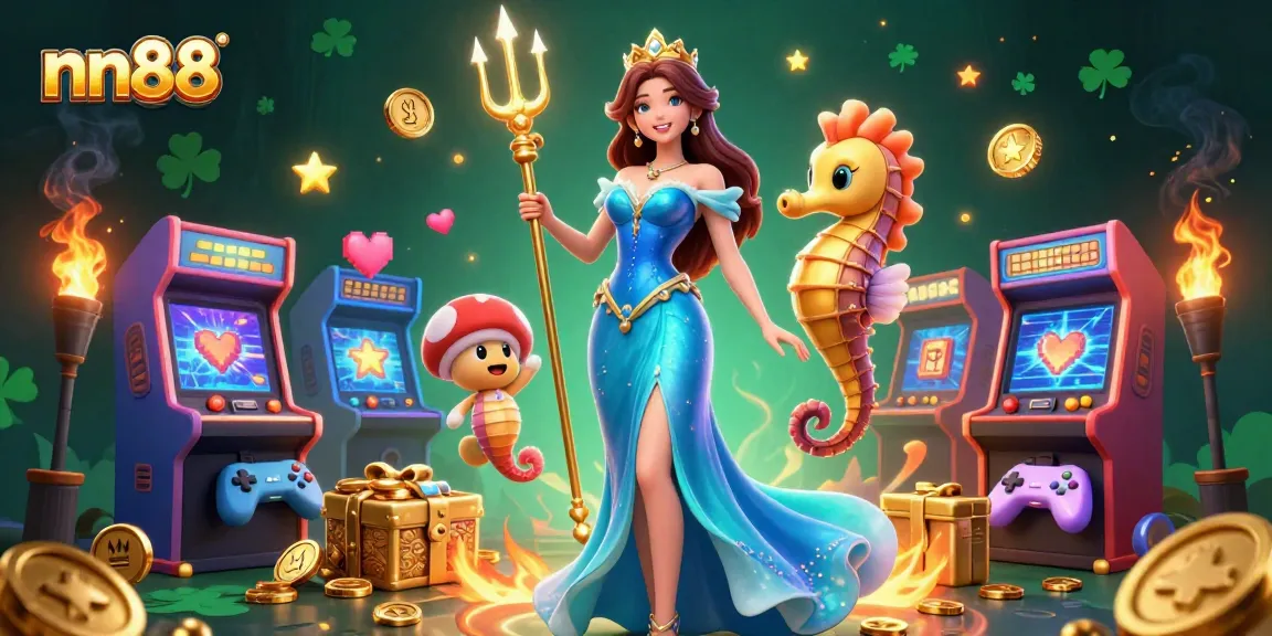 Engage with nn88, where immersive gaming meets stunning visuals, featuring a captivating underwater casino scene.
