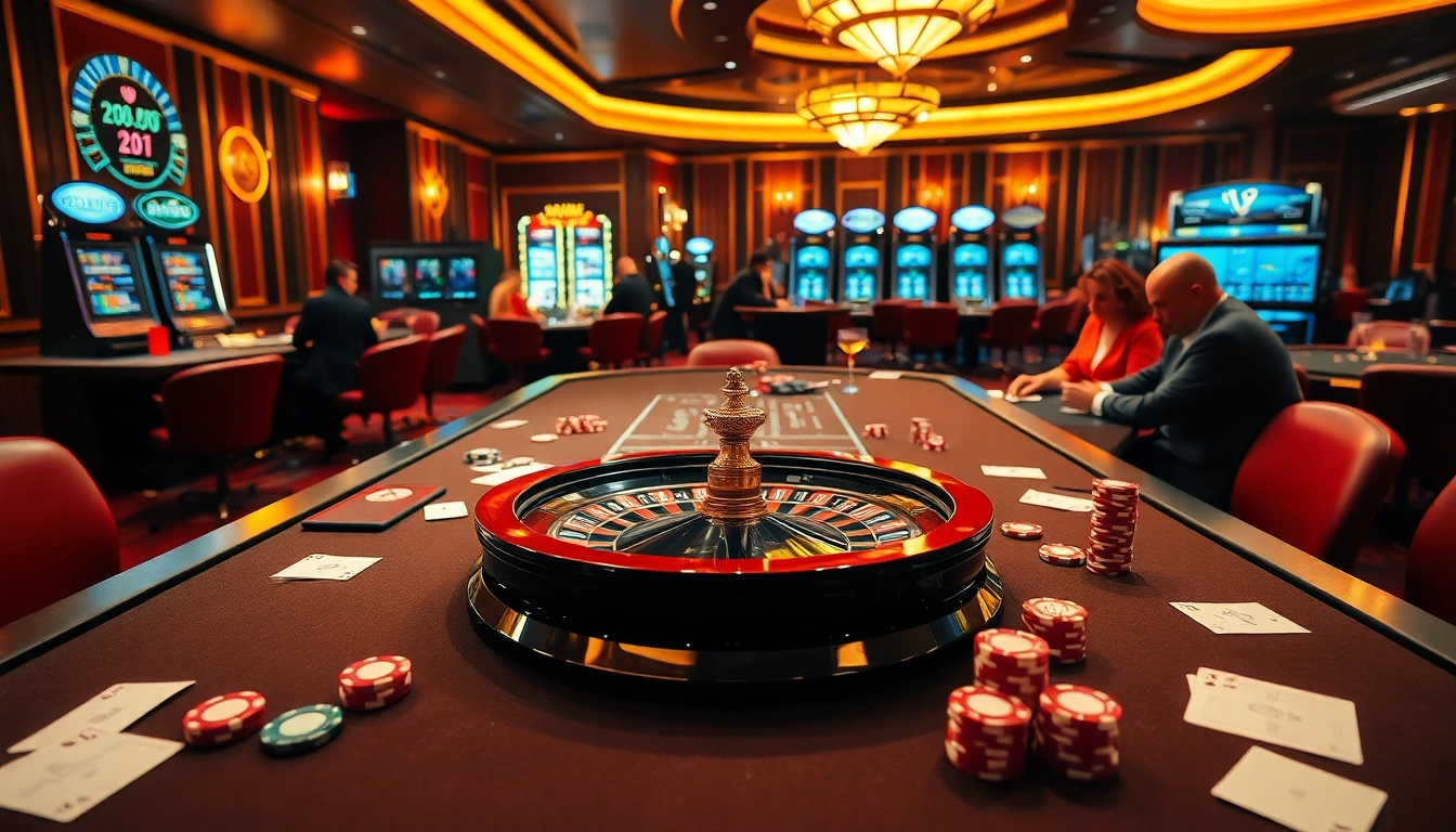 Experience thrilling gaming action at https://789bet.red/, where luxury meets excitement in a vibrant casino setting.