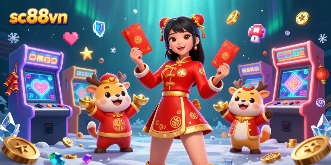 Experience sc88vn's dynamic casino playground with vibrant characters and immersive game elements.