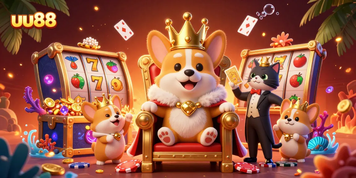 Play slots and explore treasures with uu88 in a vibrant underwater casino adventure.