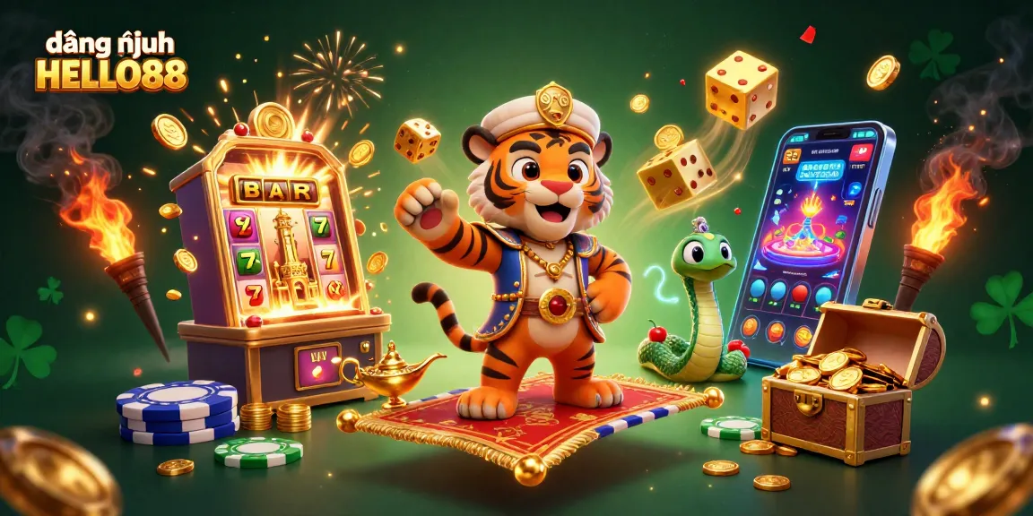 Experience thrilling gameplay at đăng nhập HELLO88, featuring vibrant graphics and dynamic game elements for online casino fun.
