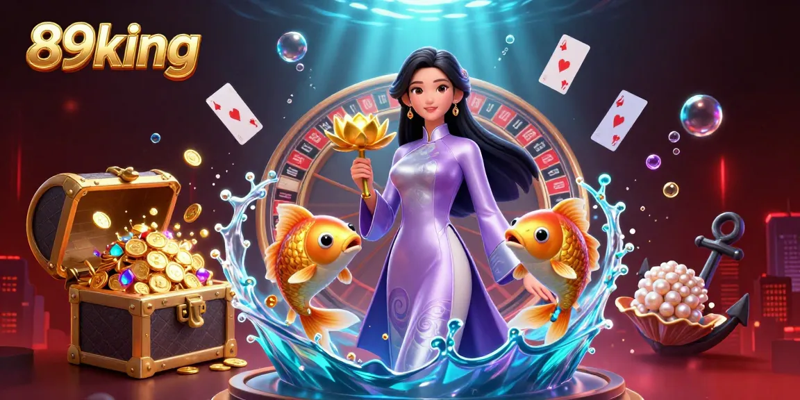 Experience the thrill of 89king with captivating online gaming elements in a vibrant scene.