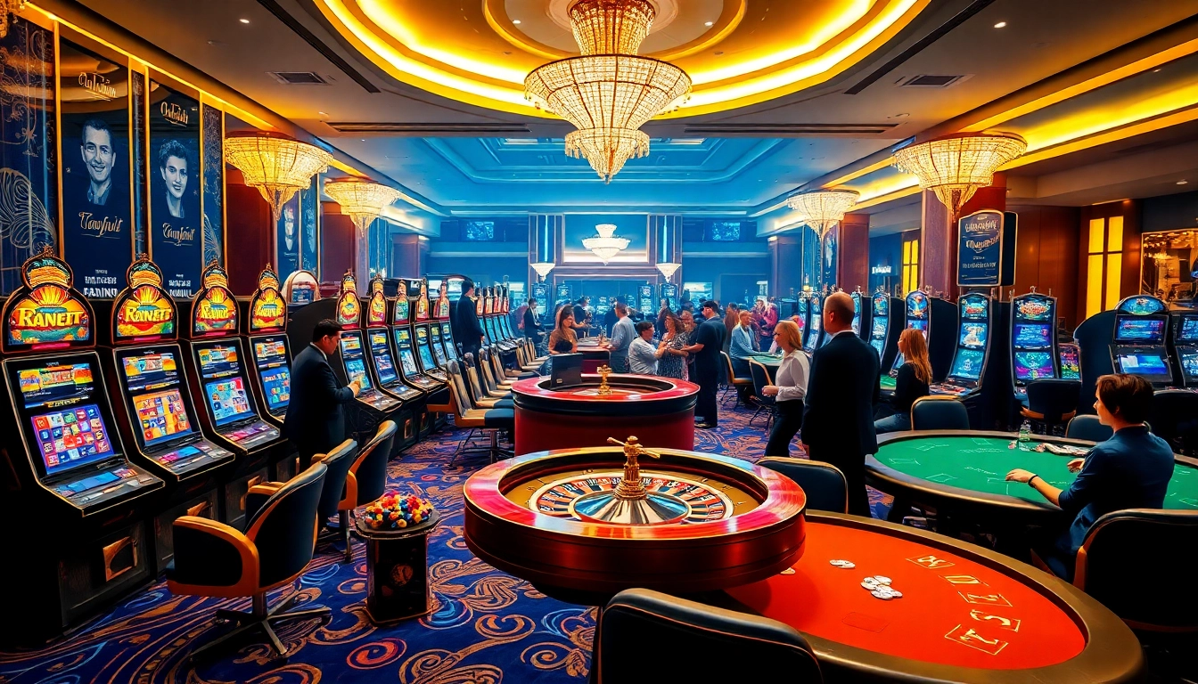 Experience the thrills of gambling at GG88VN ASIA with vibrant casino visuals and exciting gaming action.