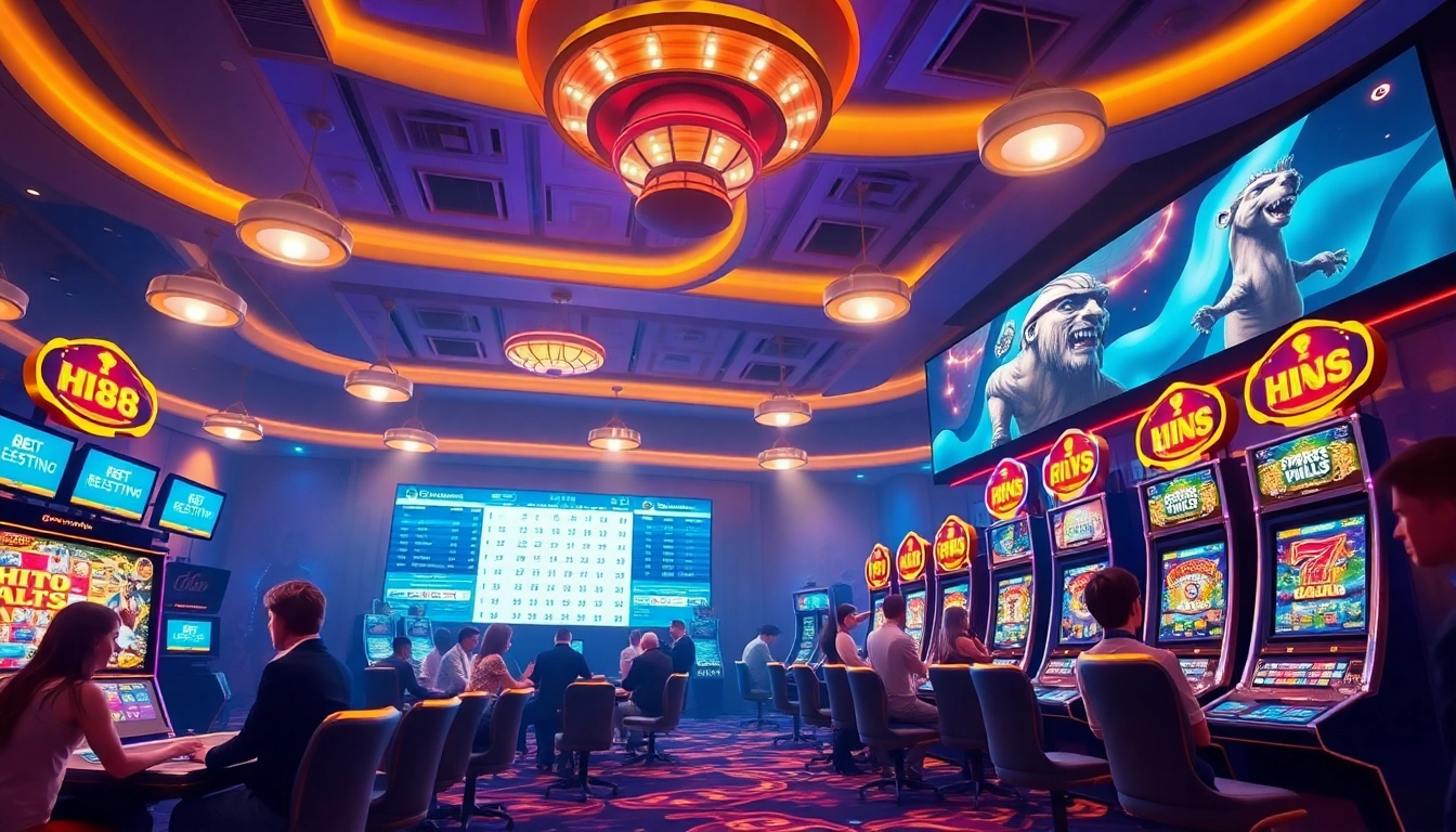Experience the captivating online gaming environment at stimmgewitter.org with dynamic casino visuals.