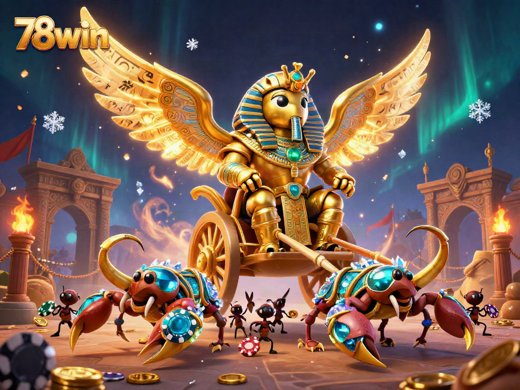 Engage in thrilling gaming with 78win's captivating 3D casino adventure featuring vivid characters and dynamic elements.