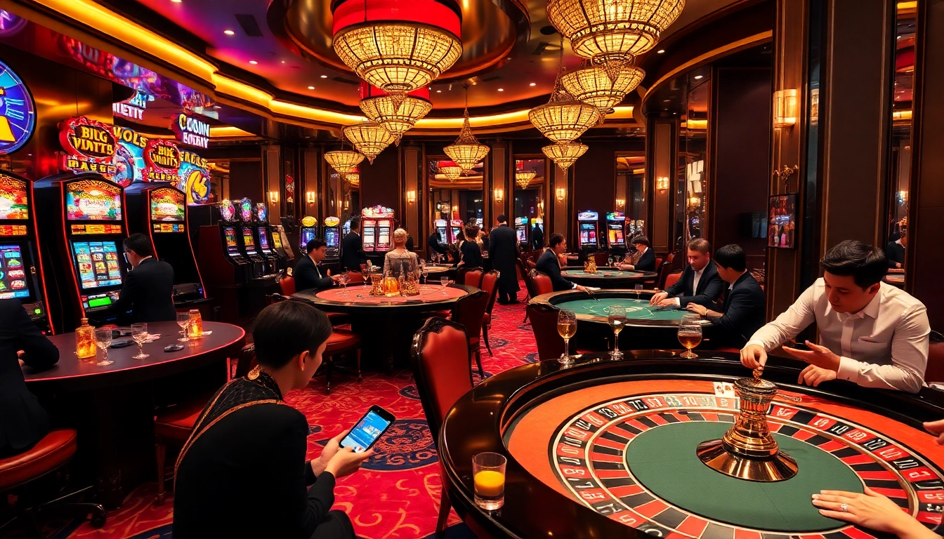 Experience the thrill of nhà cái qq88 with lively games and casino excitement in a luxurious setting.