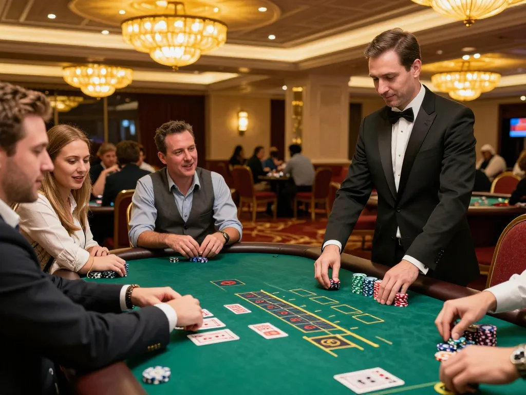 Engaged players experiencing the excitement of blackjack at uu88 casino.