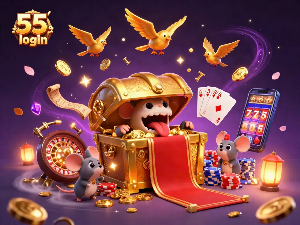 Experience the thrill of the 55 club login with enchanting treasures and dynamic gaming elements.