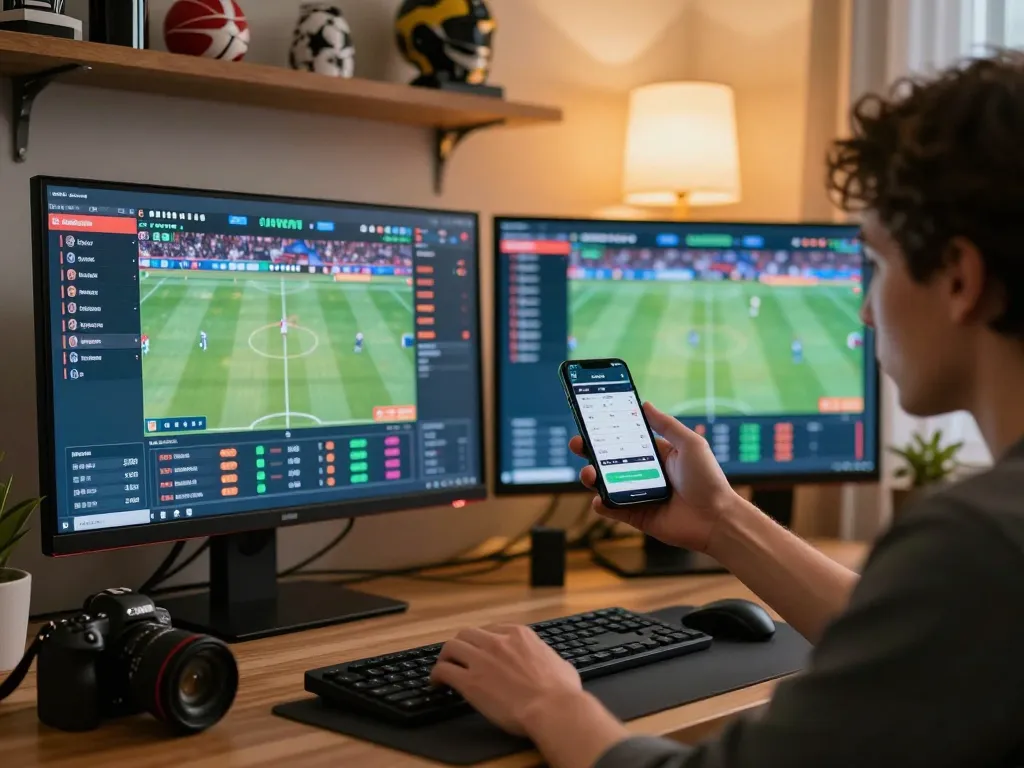 Engaging moment of sports betting on trang chủ 23win with live updates and strategic planning.