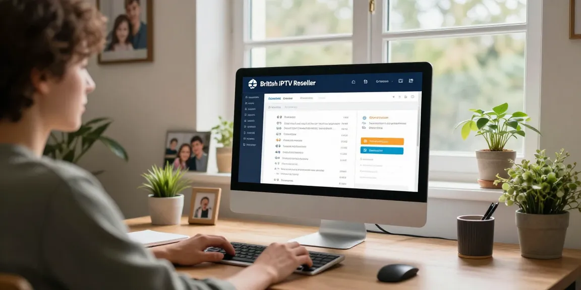 British IPTV Reseller managing users with trusted professional contractor support in a local community.