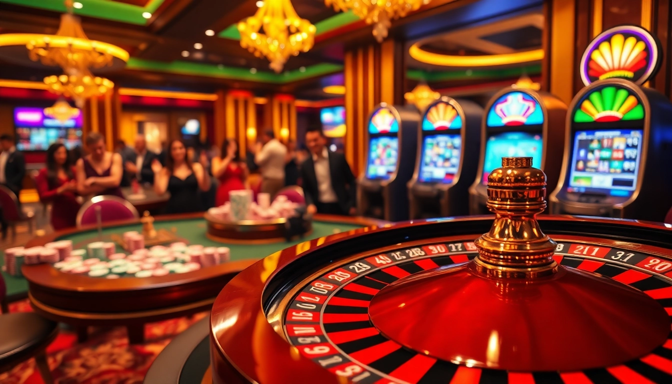 Experience the thrill of casino gaming at https://uu88.bio/ with vibrant roulette wheels and cheerful players.