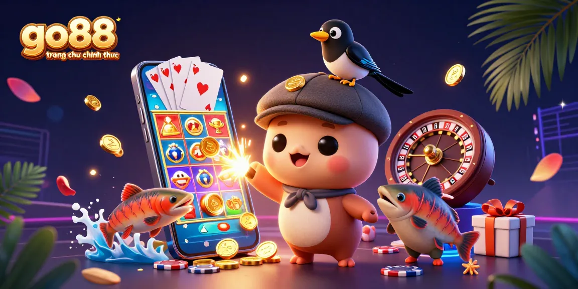 Play exciting games at go88 trang chu chinh thuc with vibrant characters and casino elements.