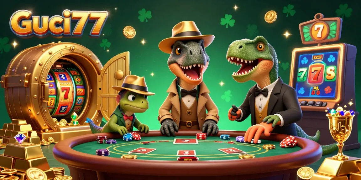 Guci777 menampilkan petualangan seru di kasino saat menang di meja blackjack dengan slow motion.