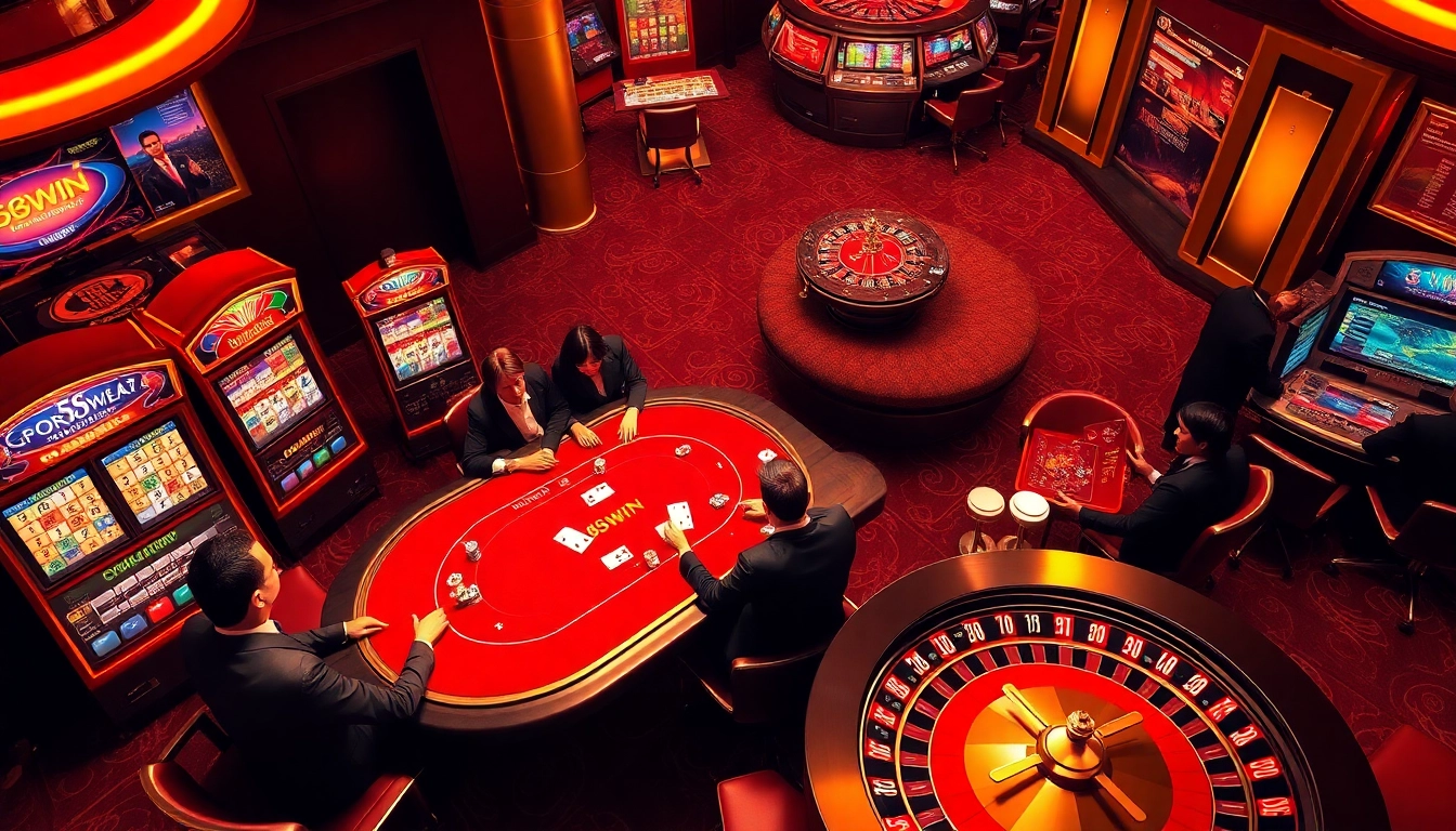 Experience high-stakes excitement at 58WIN casino with engaging poker games and vibrant slot machines.