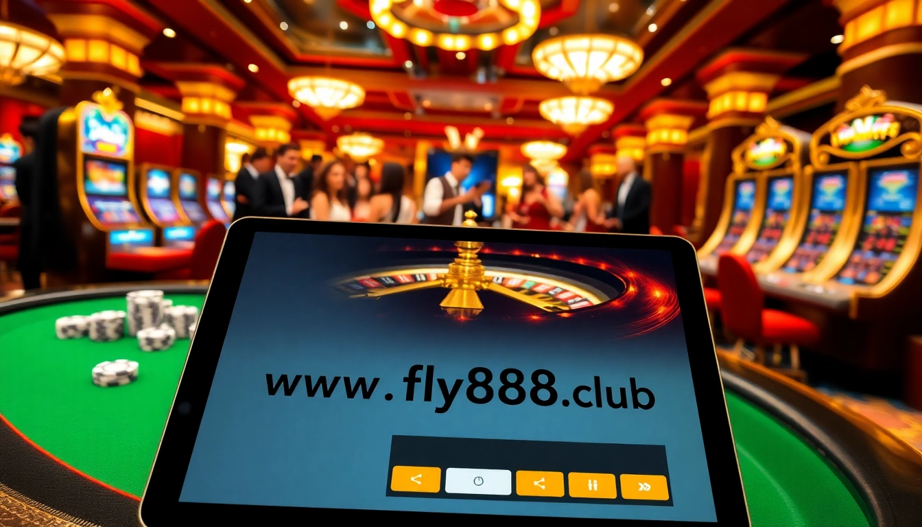 Experience thrilling online casino action at https://www.fly888.club/, featuring a roulette table and vibrant gameplay.