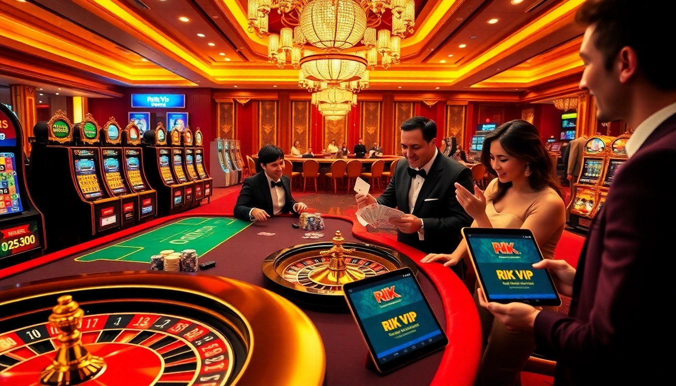Experience the thrill of rik vip with exciting casino action and vibrant gaming scenes.