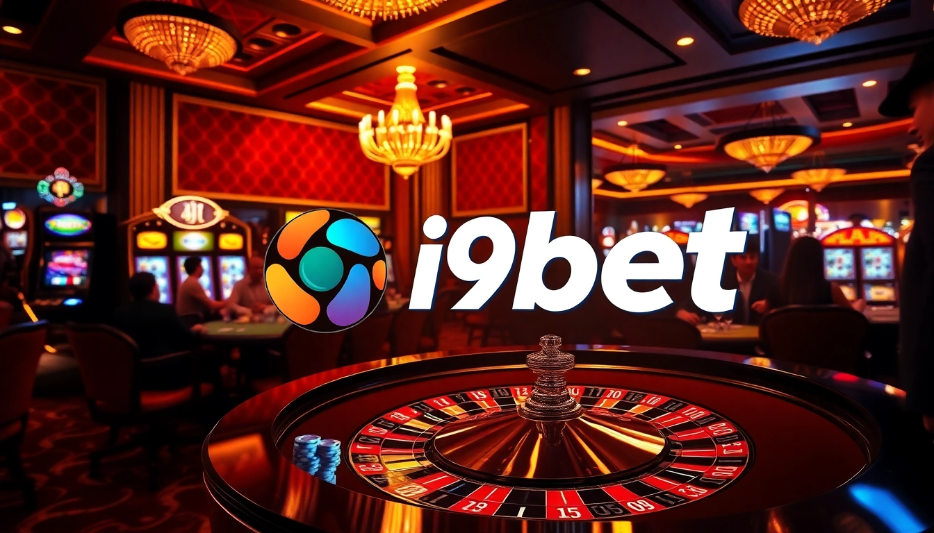 Experience thrilling gambling excitement at i9bet's luxurious casino tables and games.