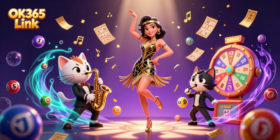 Experience thrilling gameplay at OK365 Link with vibrant characters and exciting casino elements.