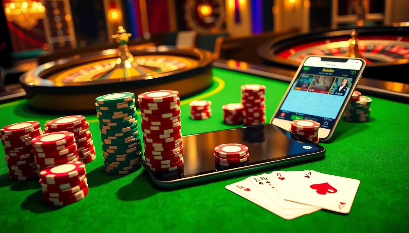 Experience thrilling gameplay at https://five88.za.com/ with exciting poker and casino table scenes.