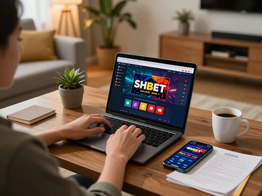 Experience engaging online gaming on SHBET app with a cozy home atmosphere