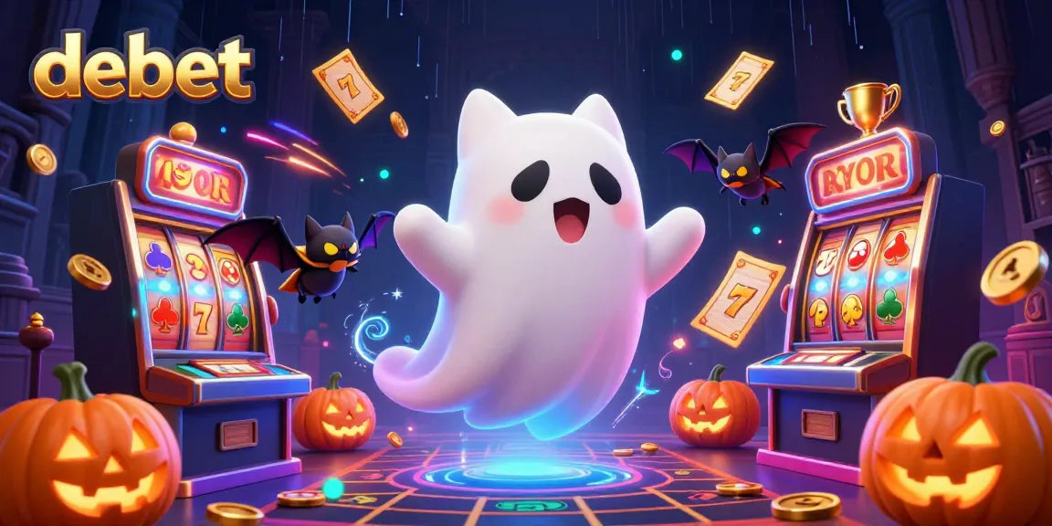 Experience debet's thrilling haunted casino adventure with friendly ghost characters and vibrant slots.