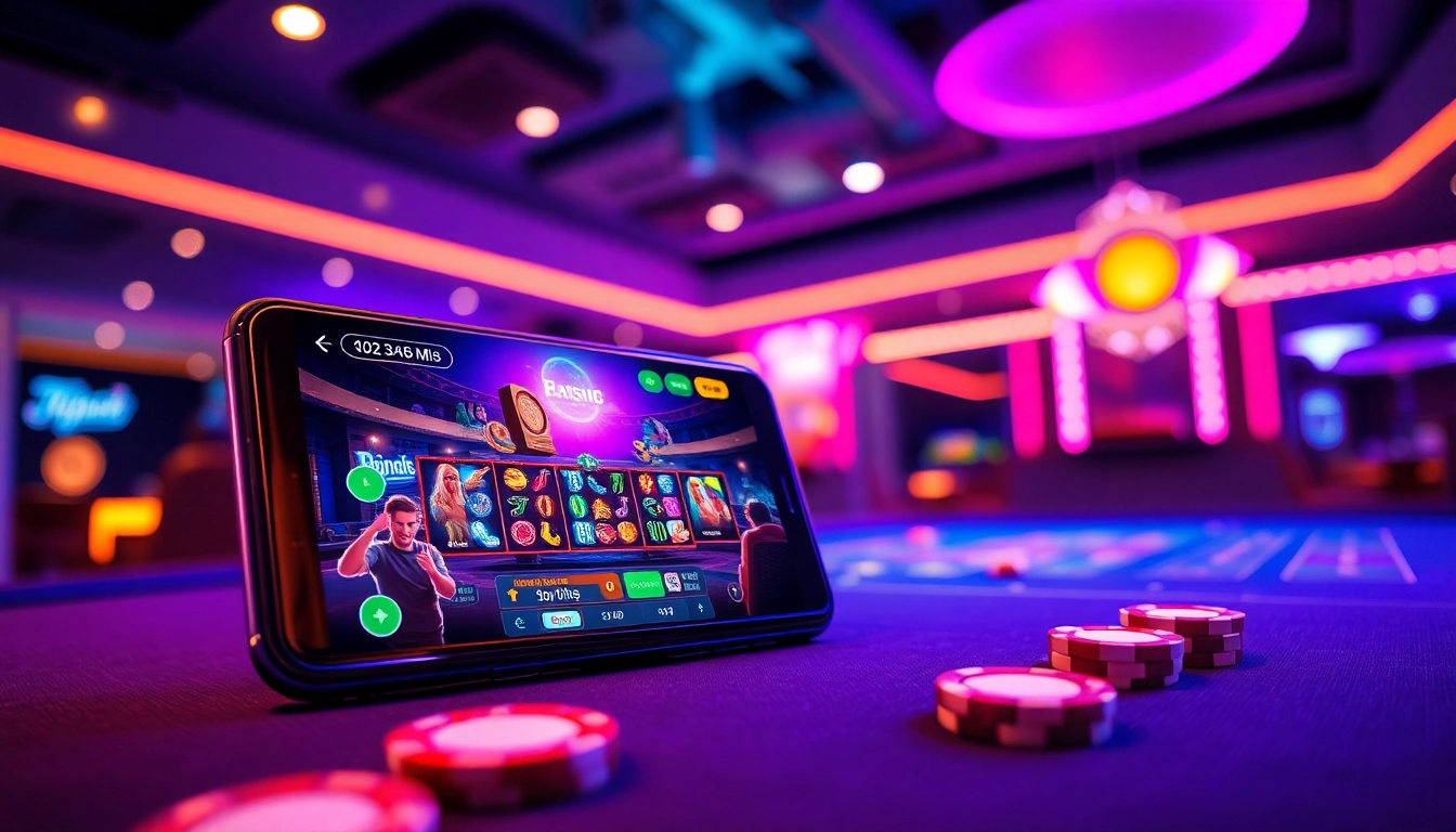 Engaging view of the S8 gambling platform on a Galaxy S8 smartphone, highlighting vibrant gaming graphics.