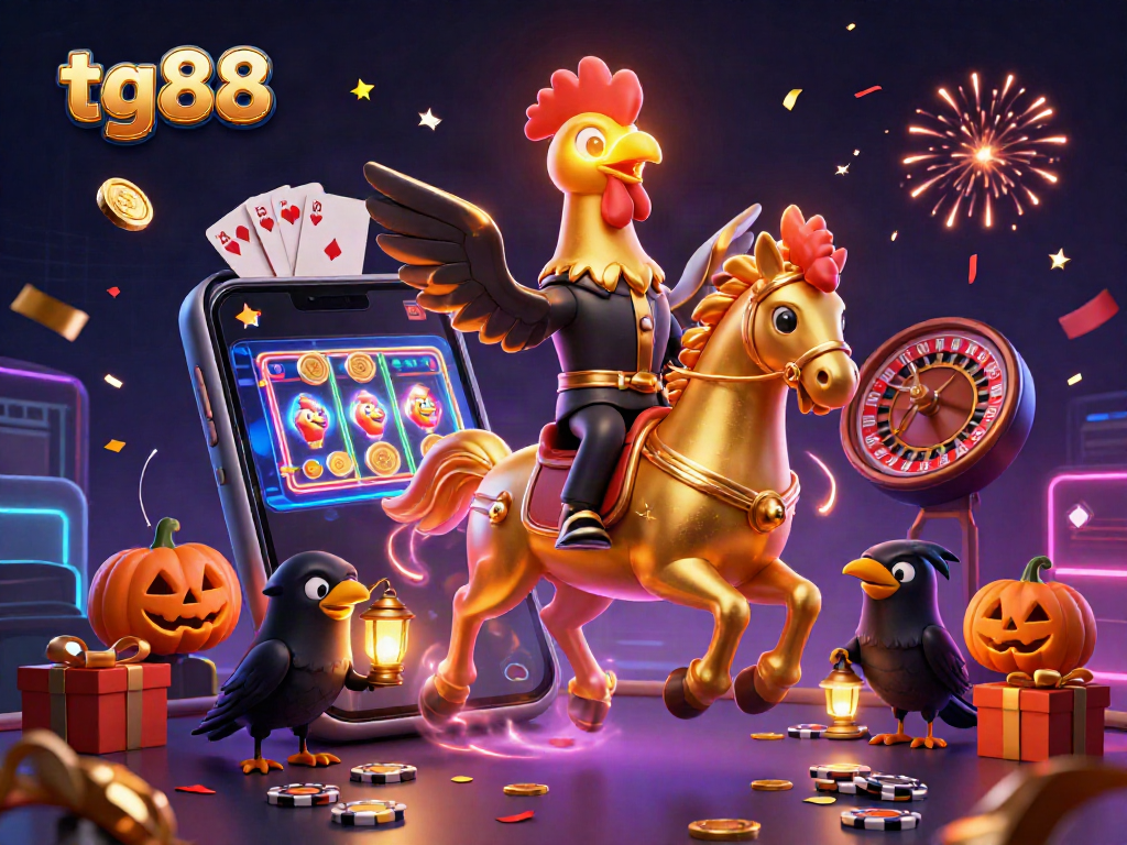 Experience the excitement at tg88 online casino with vibrant slot games and thrilling characters.