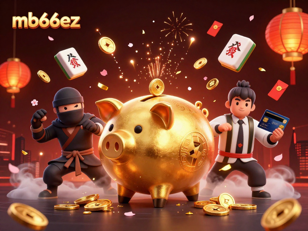 Experience the exciting mb66ez slot adventure with engaging characters and dynamic energy in a vibrant 3D casino scene.