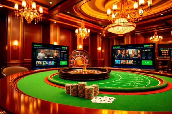 Experience the excitement of https://rr88a.us.com/ with vibrant casino scenes featuring poker chips and roulette wheels.