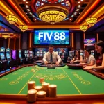 Experience the excitement of online betting at https://five88.za.com/ with dynamic tables and vibrant casino games.