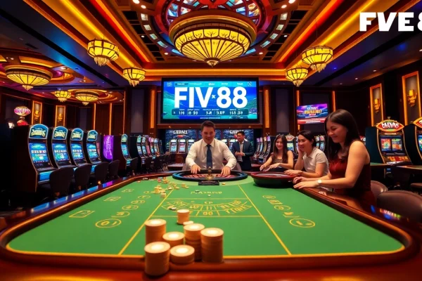 Experience the excitement of online betting at https://five88.za.com/ with dynamic tables and vibrant casino games.