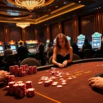 Experience the excitement at nhà cái max88 with vibrant casino tables and thrilling games.