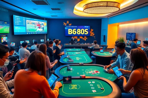 Online gaming enthusiasts engaging with bk860s.com for sports and casino betting.