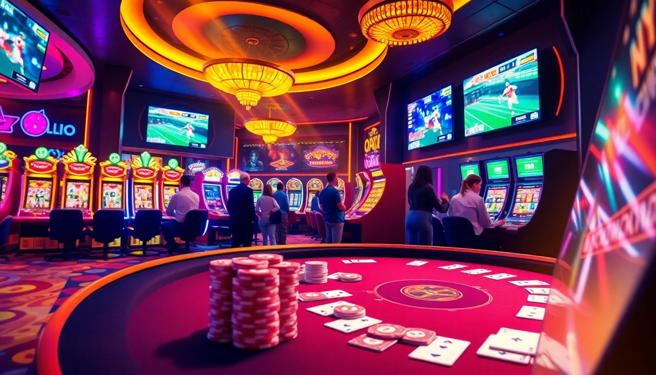 Experience the thrill of online betting with OXBET's seamless interface showcasing slots and table games.