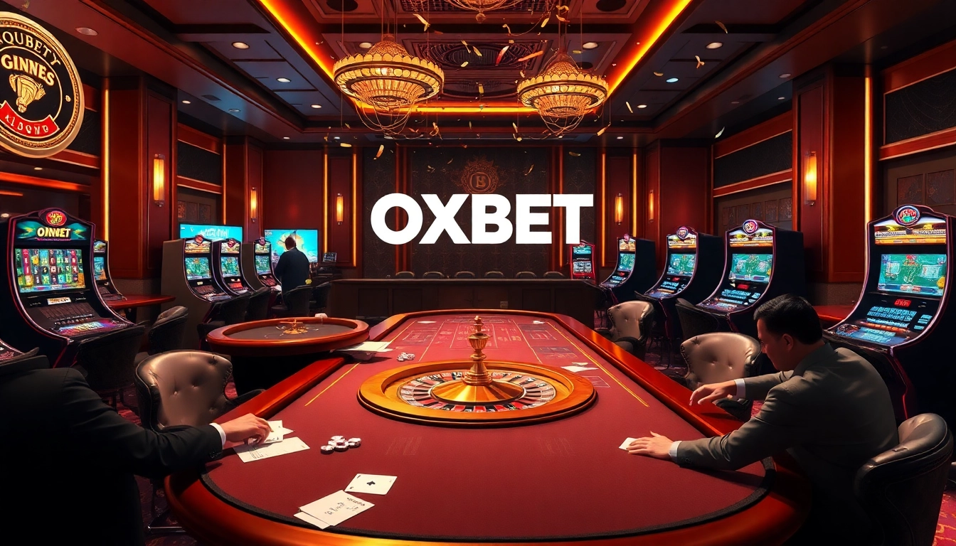 Experience the excitement of OXBET with engaging online casino gaming activities.