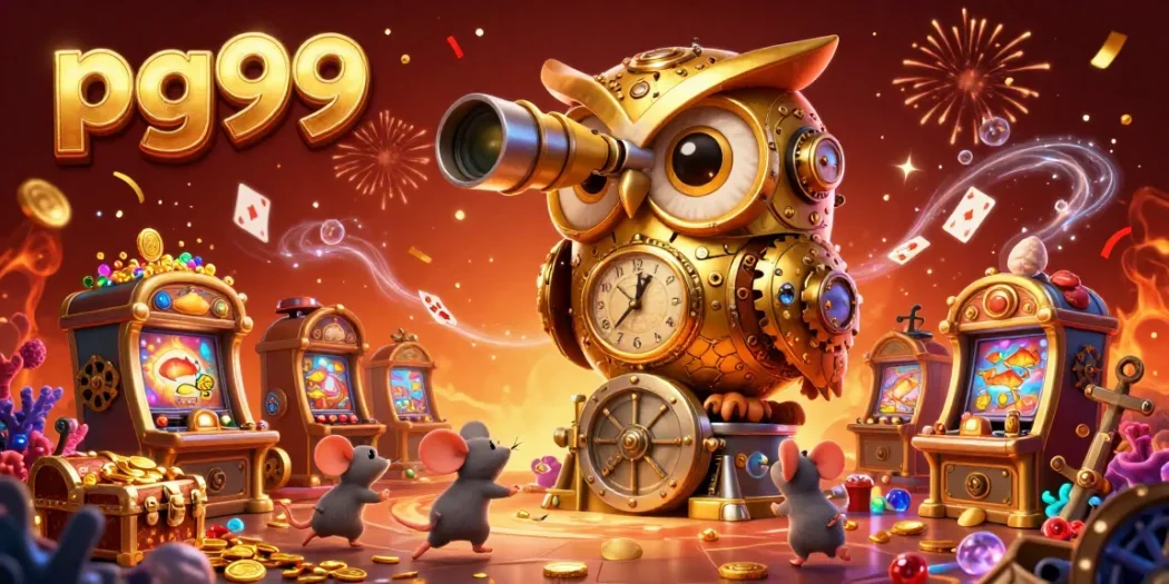 Spin to win at pg99 with a lavish casino illustration showcasing dynamic gameplay elements.